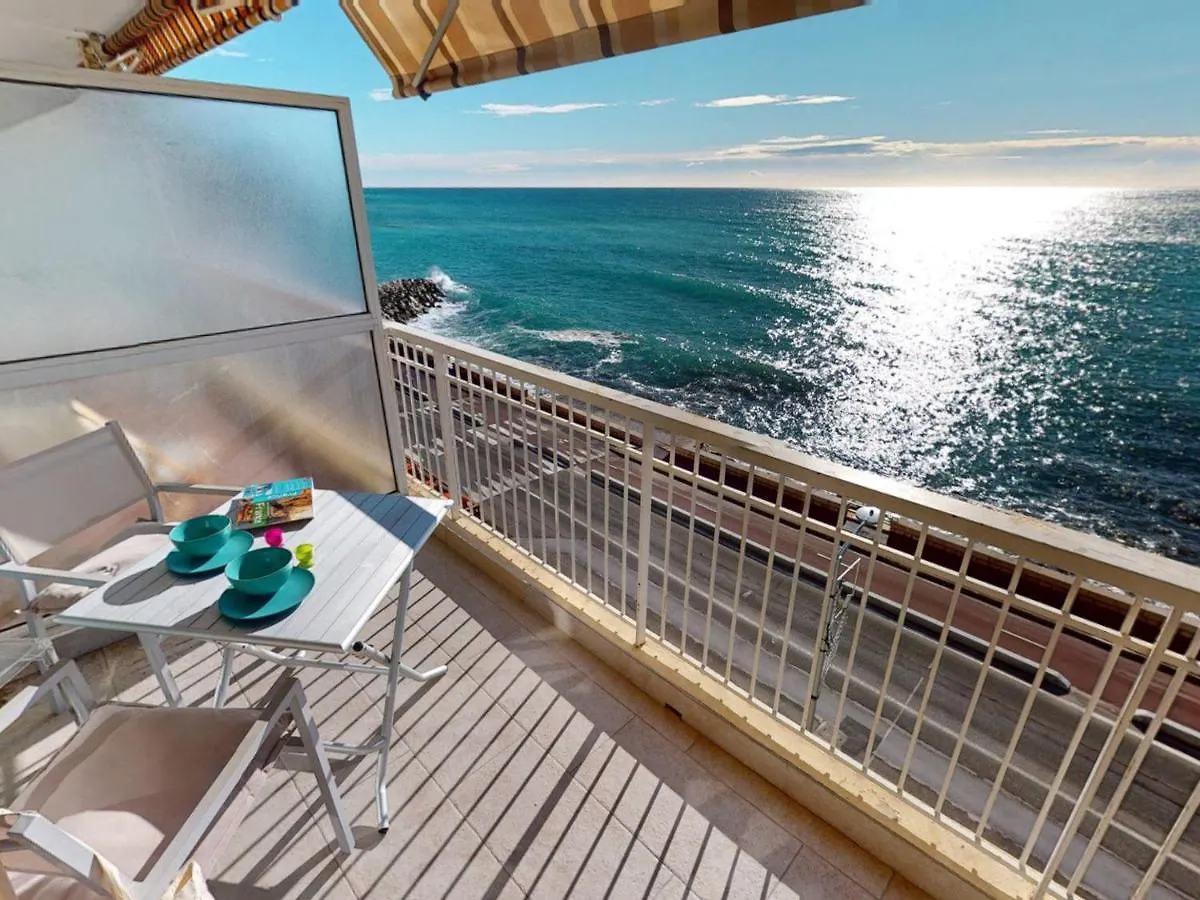 Apartment Studio Climatise Avec Terrasse Face A La Mer - Fr-1-196-346 Menton